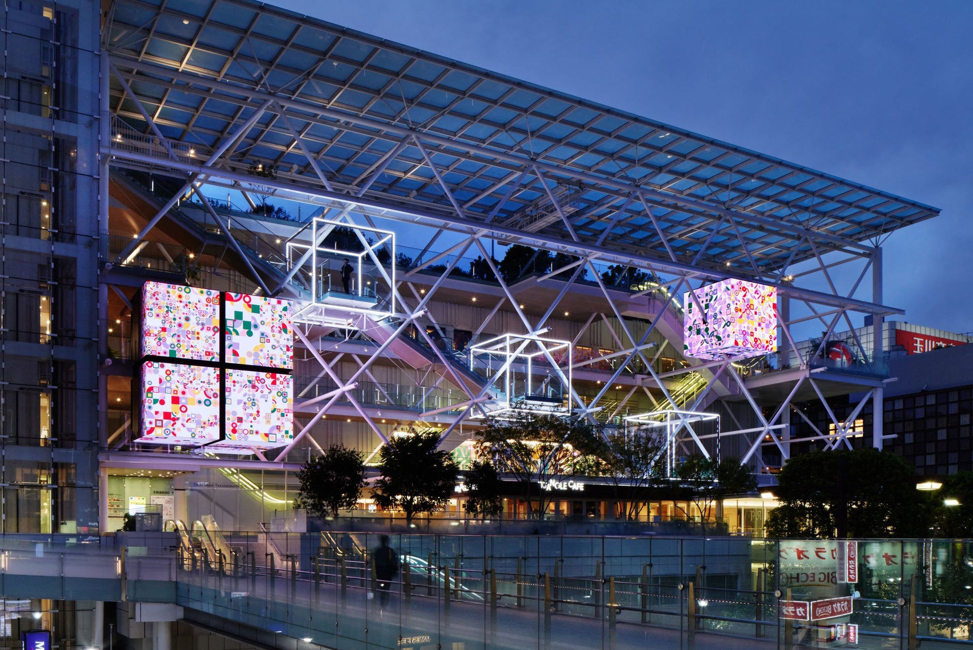 玉川髙島屋S.C. 南館アトリウムガーデン リニューアル1